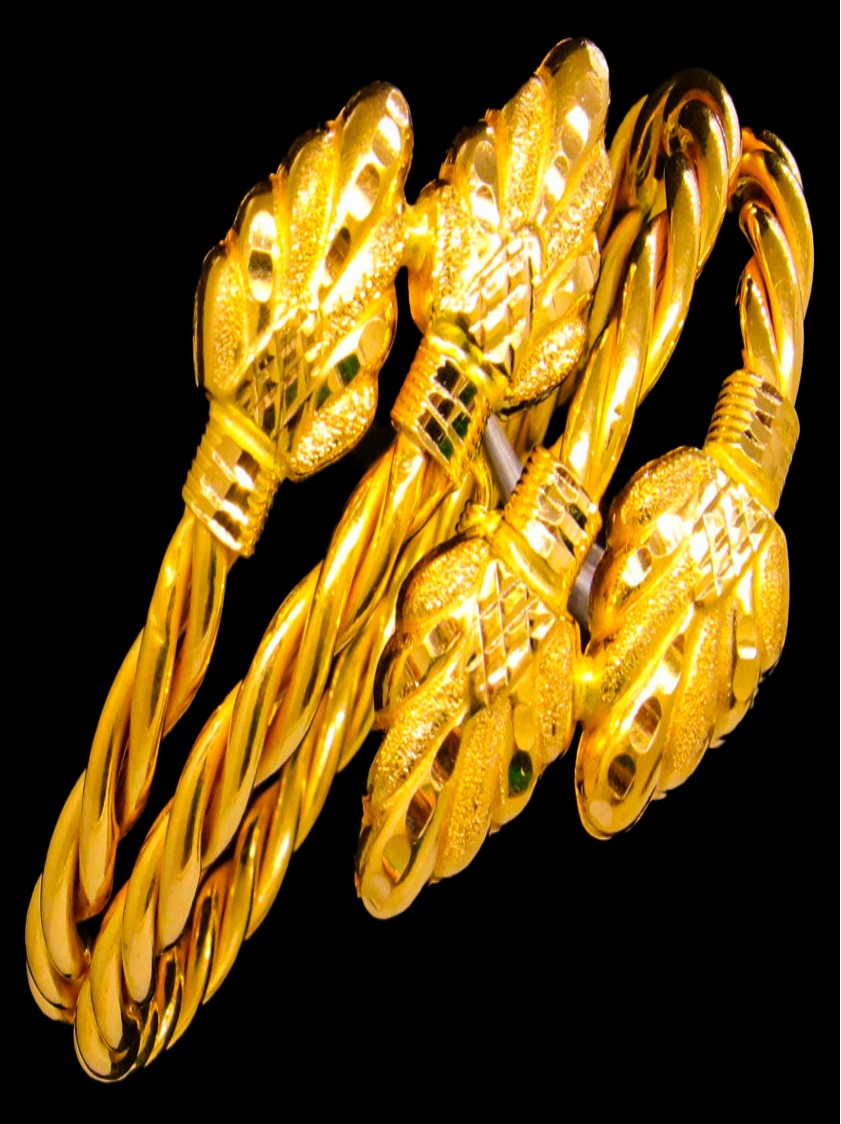 21K Gold Bangle Bracelet – SW14398